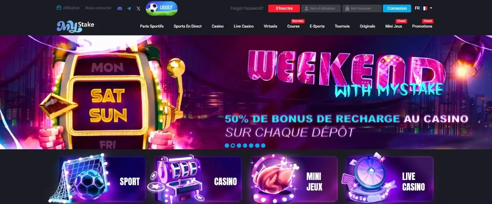 Mystake casino
